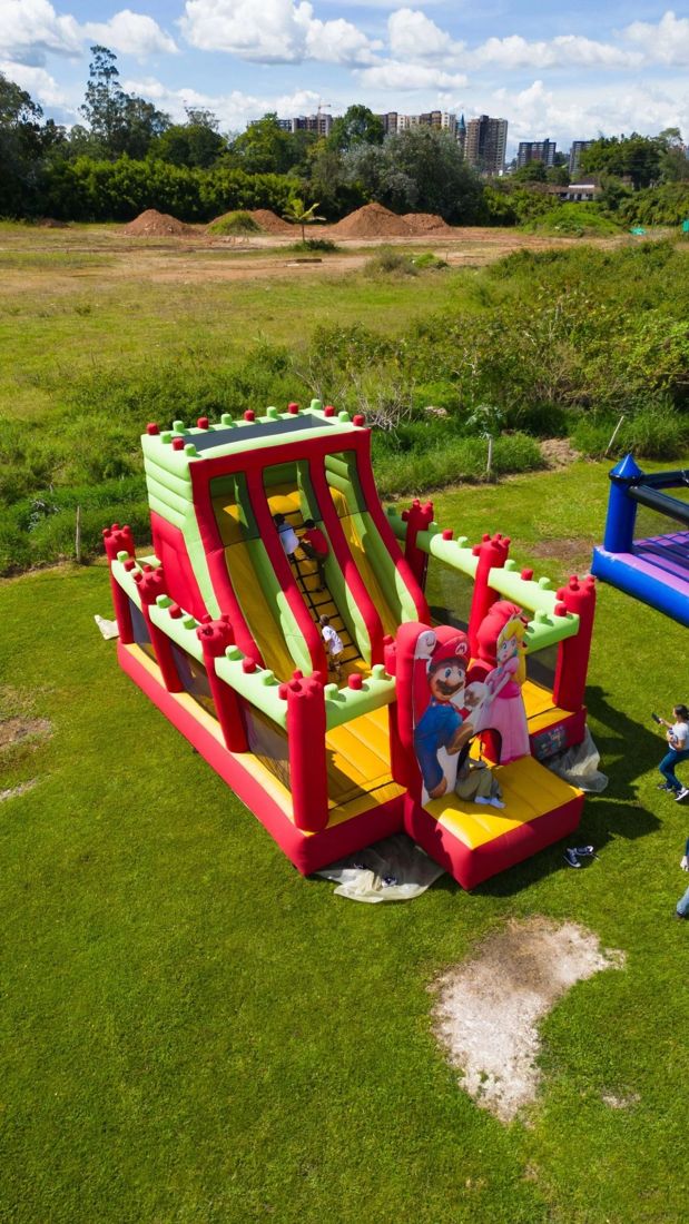 Tobogán Mario y Princesa — alquiler en Rionegro